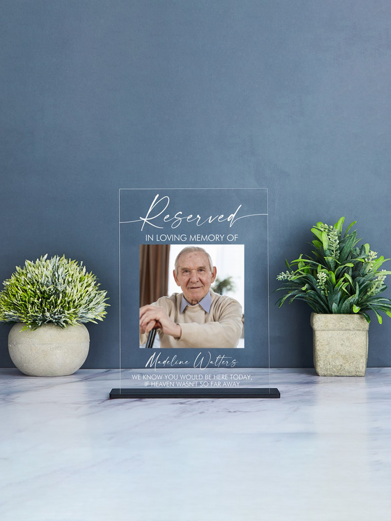 Commemorative Plaque, Personalized Acrylic Commemorative Plaque